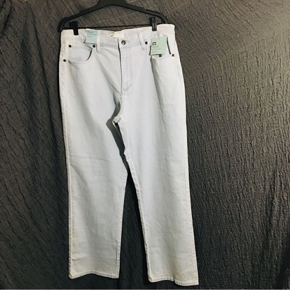 Lee Relax Fit Straight Leg Jeans Size 14M Straight